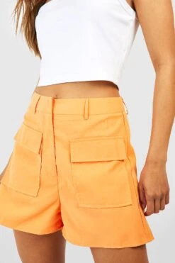Utility Shorts Mit Cargo-Taschen -Deutschland Mode Pfiff Verkaufs-Shop gzz55955 orange xl 3