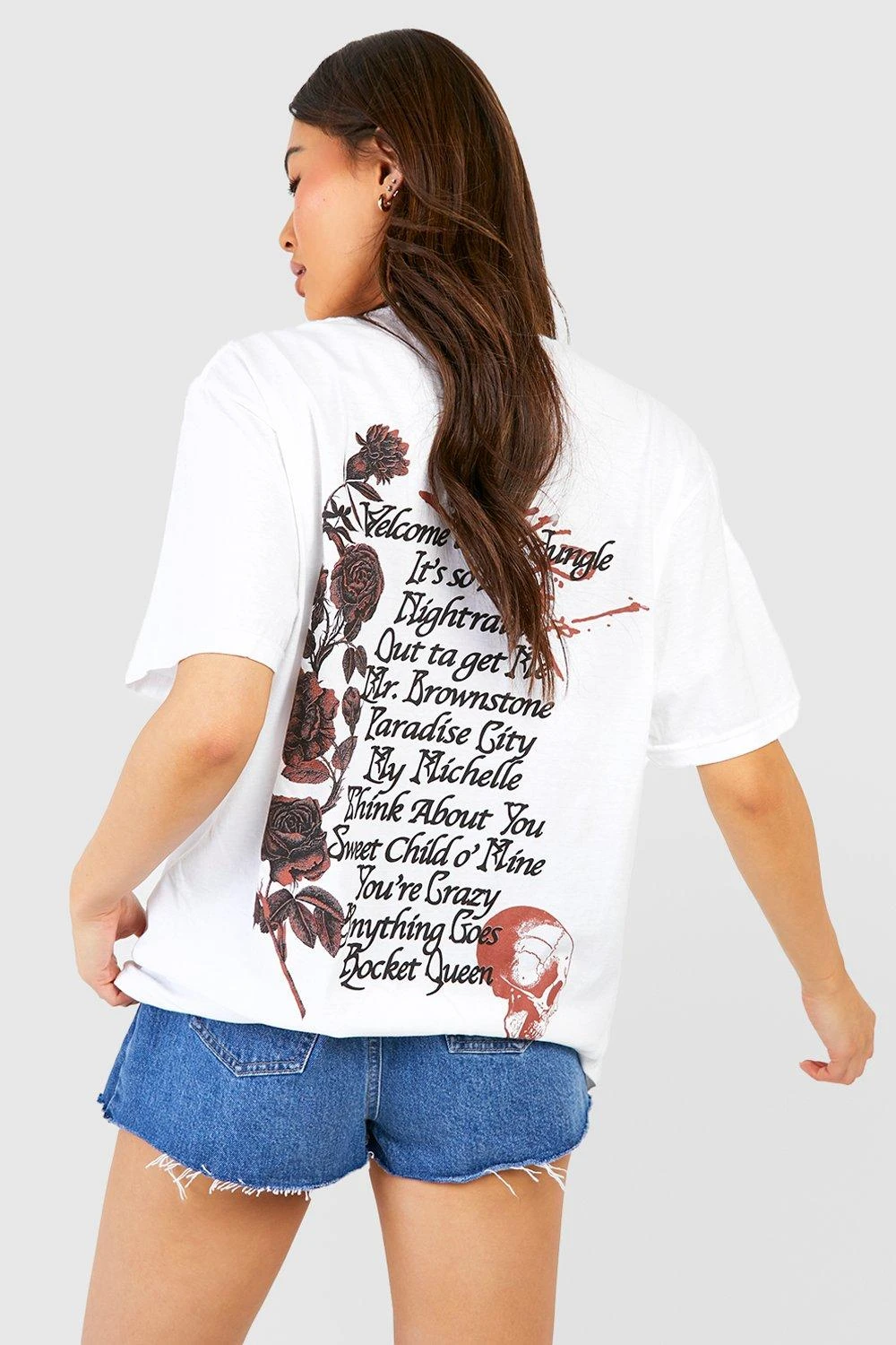 T-Shirt Mit Guns N Roses Band Print 2 T-Shirt Mit Guns N Roses Band Print – Bild 2