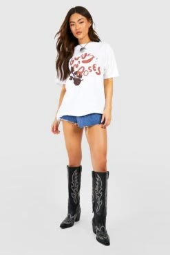 T-Shirt Mit Guns N Roses Band Print 6 T-Shirt Mit Guns N Roses Band Print -Deutschland Mode Pfiff Verkaufs-Shop gzz57107 ecru xl 2