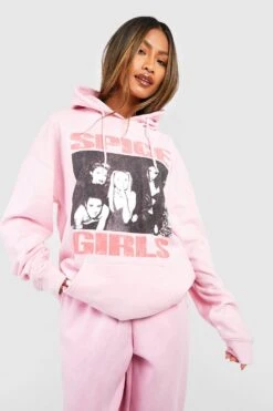 Hoodie Mit Lizenziertem Spice Girls Band Print