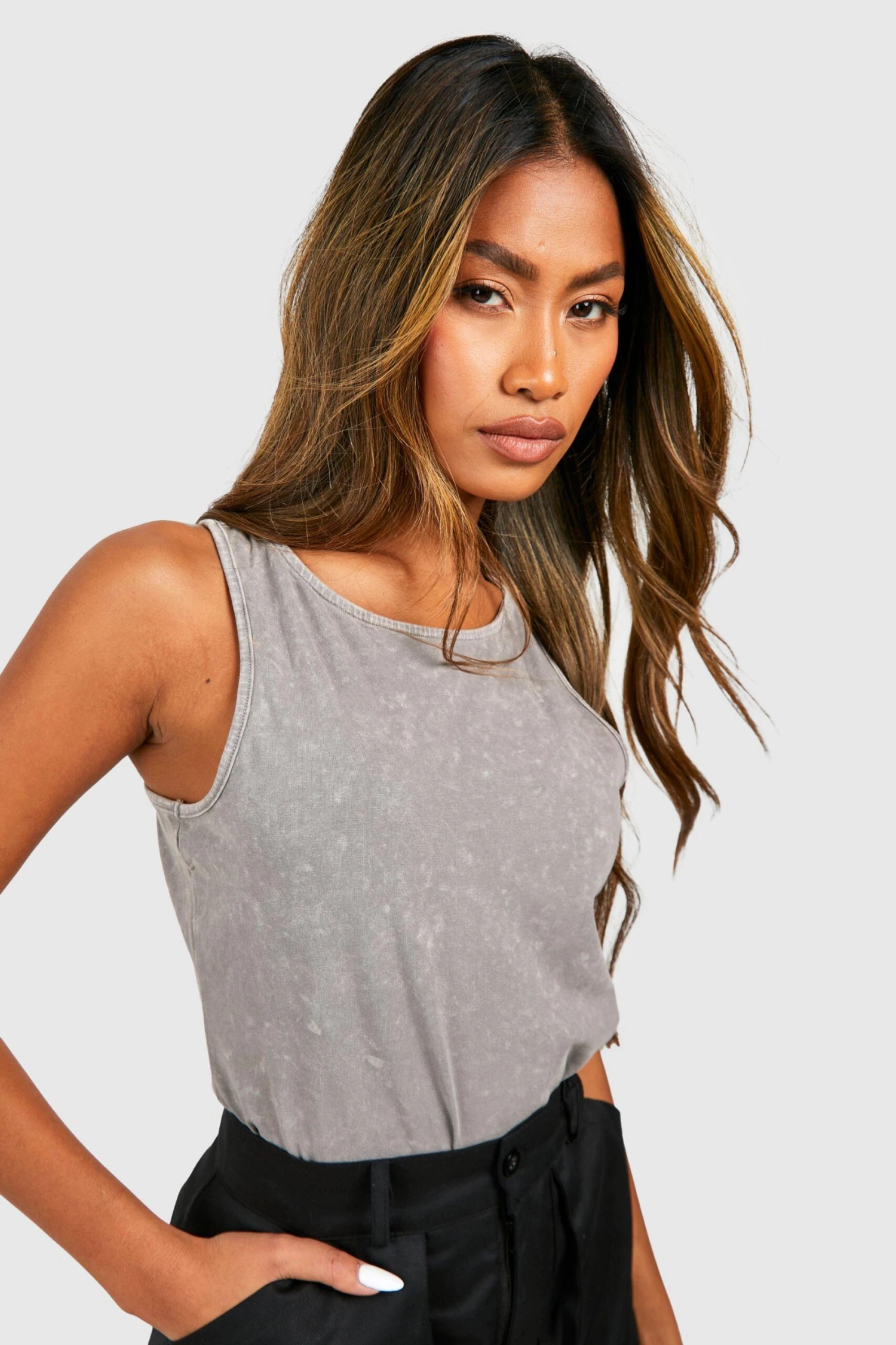 Racer-Body Mit Acid-Waschung 1 Racer-Body Mit Acid-Waschung