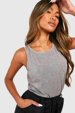 Racer-Body Mit Acid-Waschung 7 Racer-Body Mit Acid-Waschung -Deutschland Mode Pfiff Verkaufs-Shop gzz57818 grey xl 3