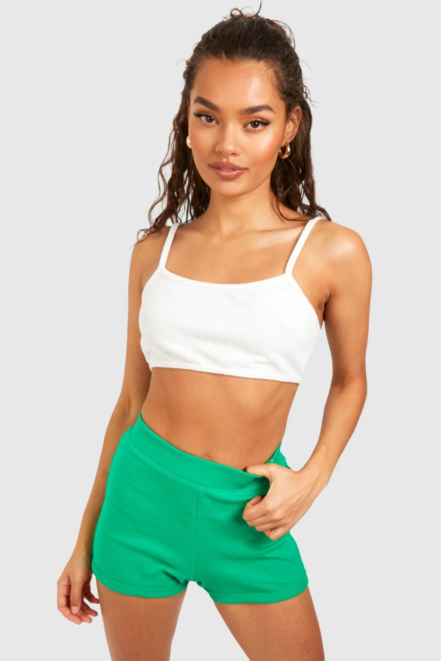 Gerippte Laufshorts 1 Gerippte Laufshorts