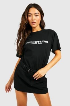 Oversize T-Shirt Mit Dsgn Studio Print